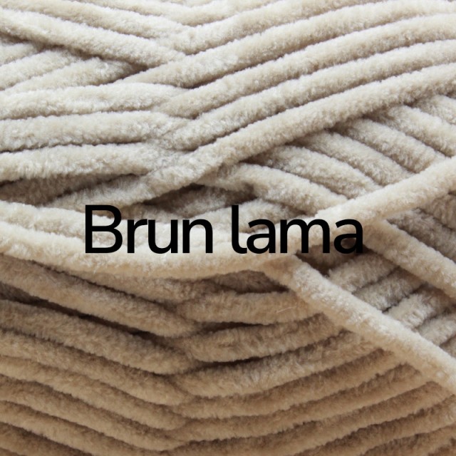 Brun lama
