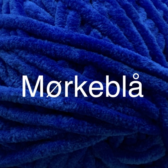 Mørkeblå